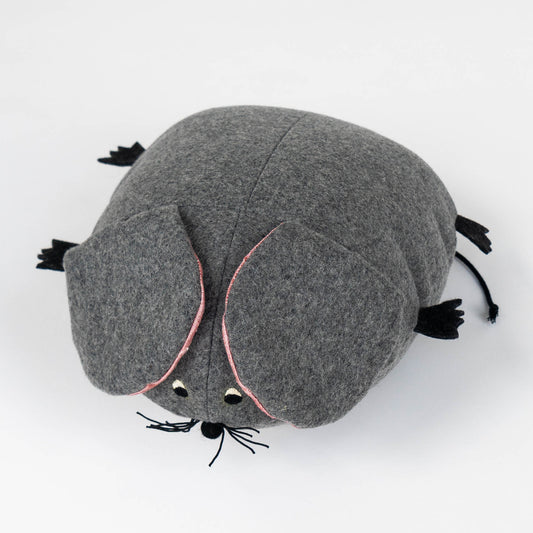 Mousie Stuffed Animal | Grey