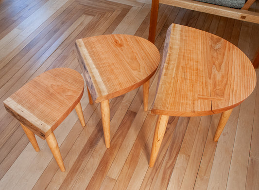 Maine Cherry Nesting Tables