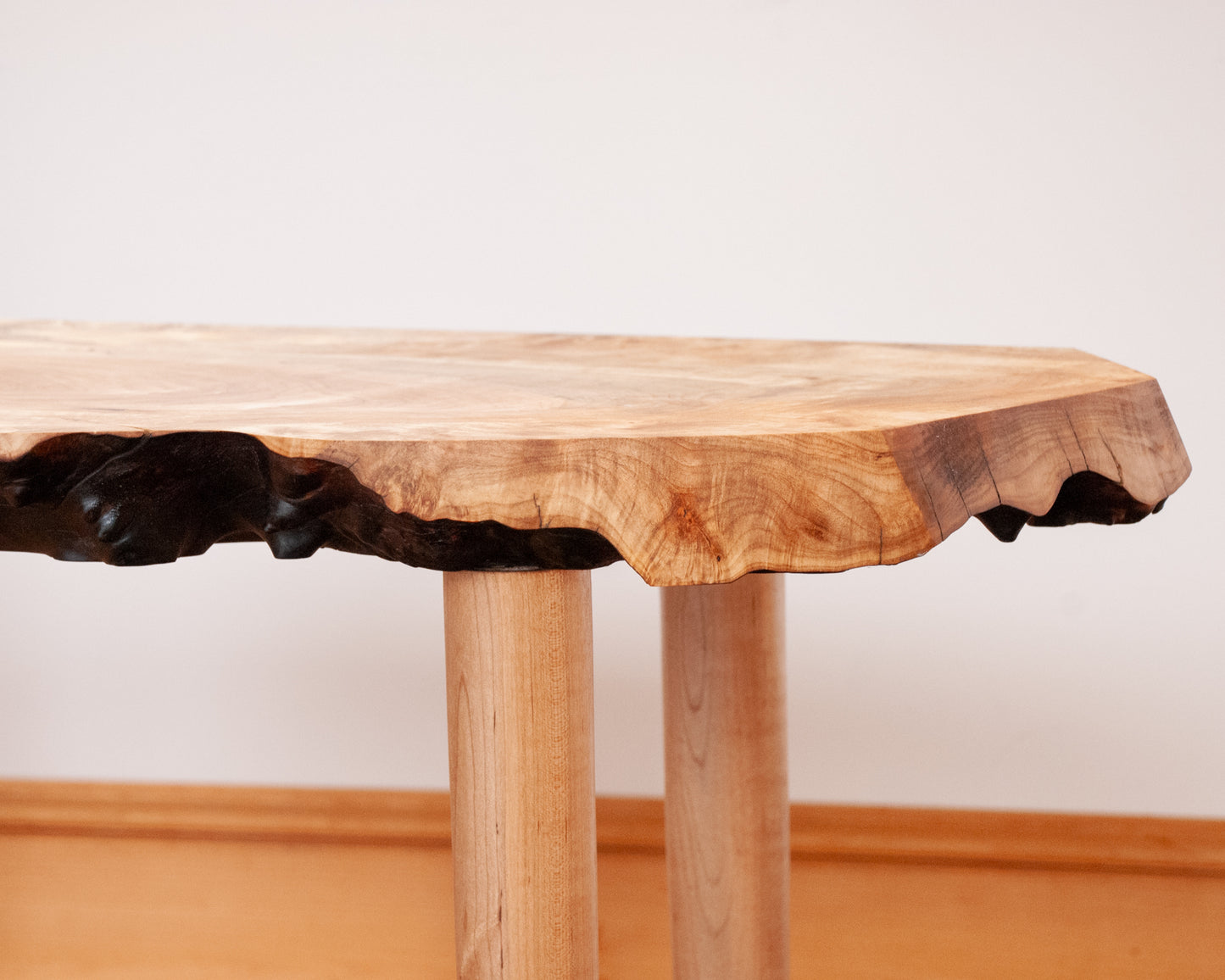 Maine Maple Live-edge Occasional Table