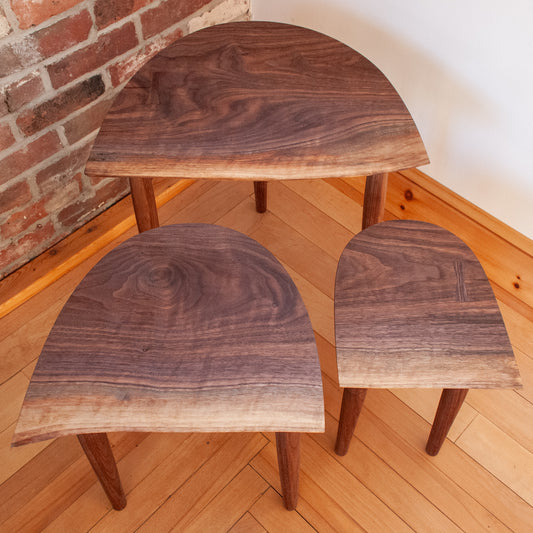Walnut Nesting Tables