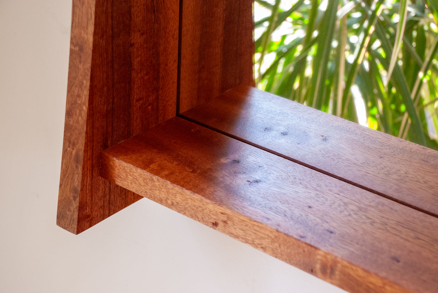 Wall Mirror with Shelf