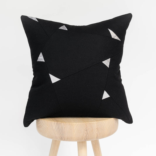 Wool + Silk Throw Pillow Cover | Fireflies