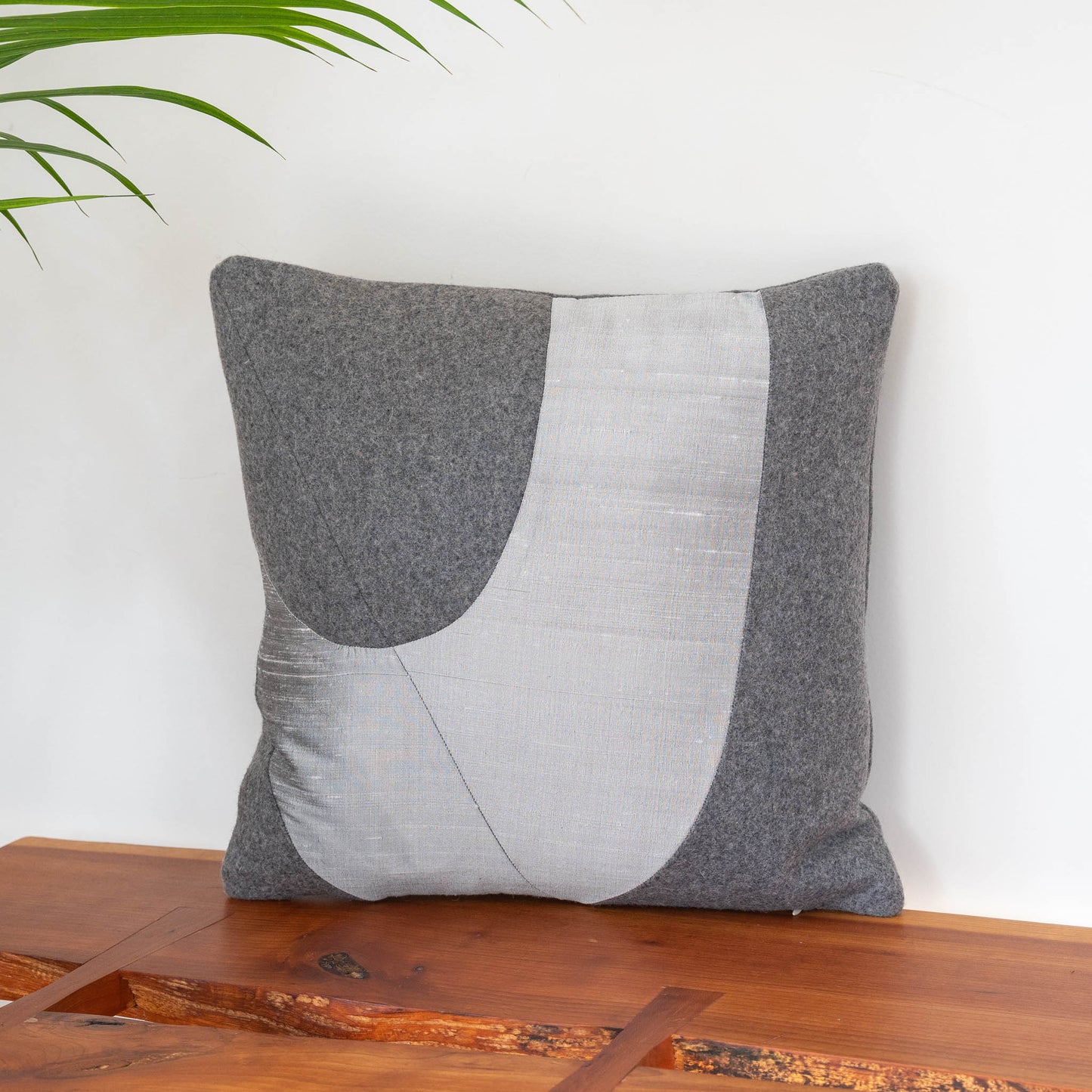 Wool + Silk Throw Pillow Cover | Hook
