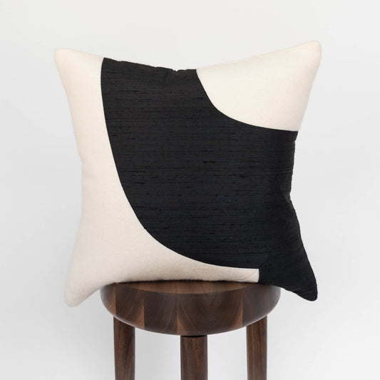 Wool + Silk Throw Pillow Cover | Rest Stop