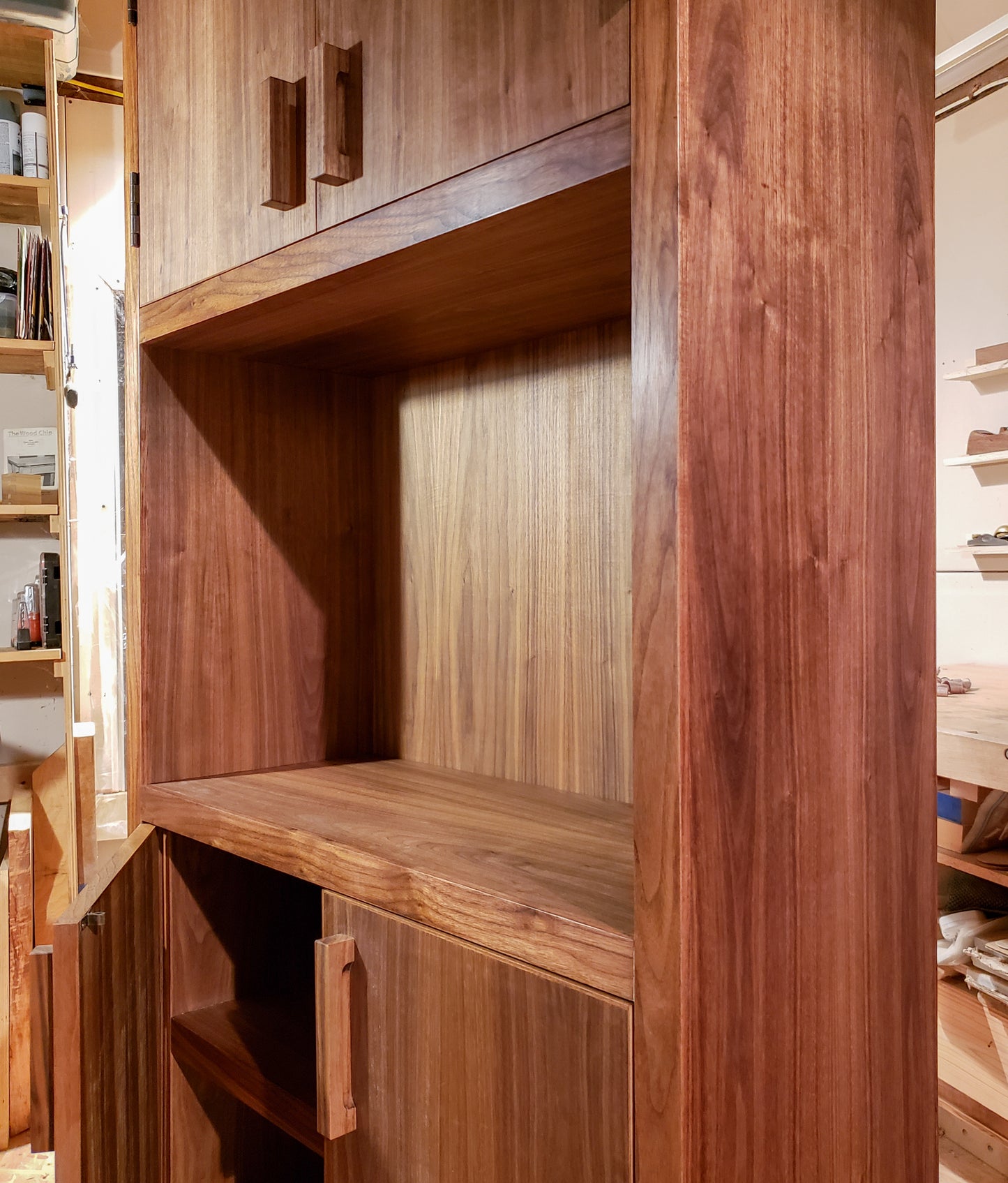 Walnut Kitchen Cupboard