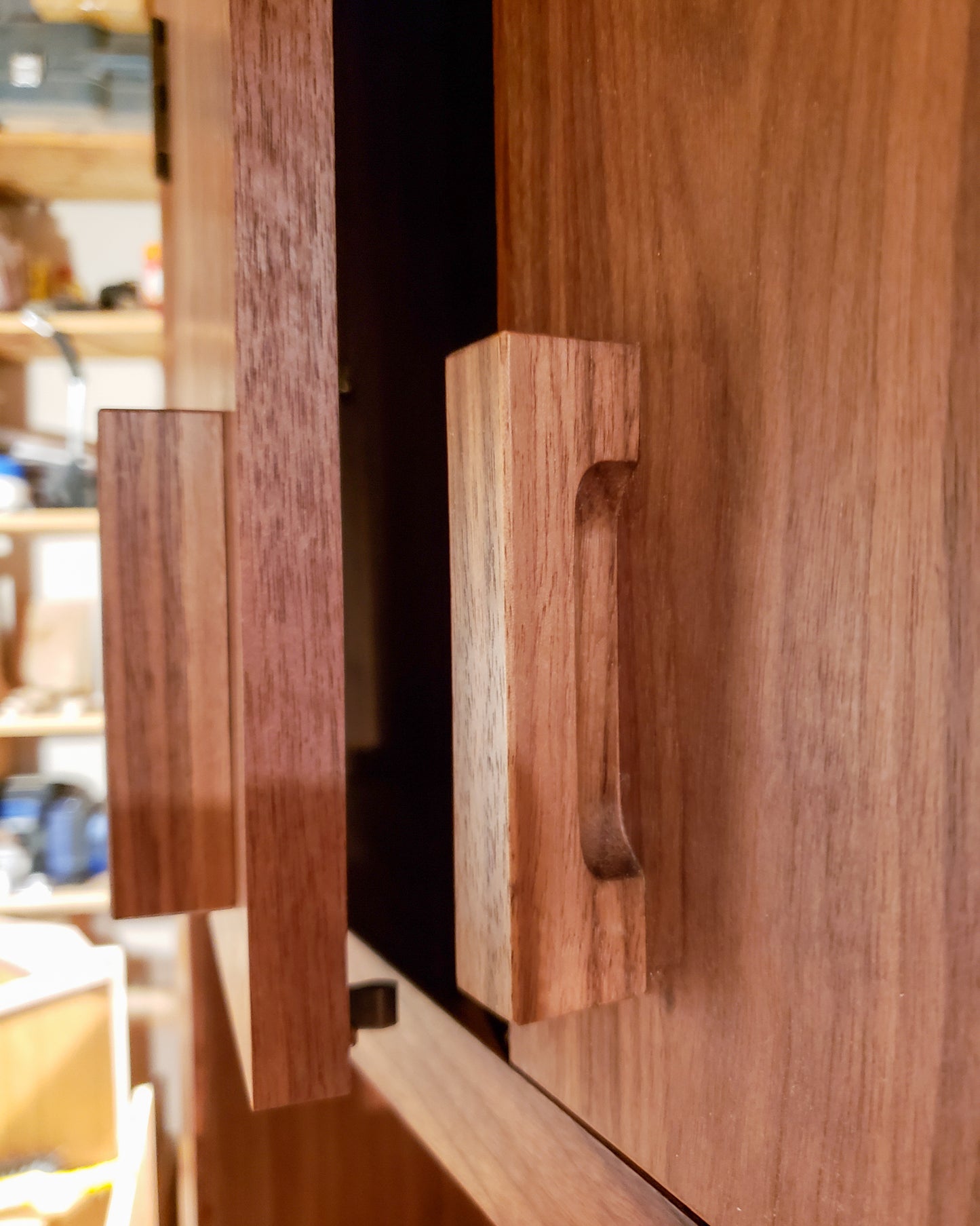 Walnut Kitchen Cupboard