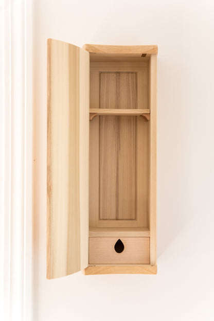 Poplar Wood Wall Cabinet