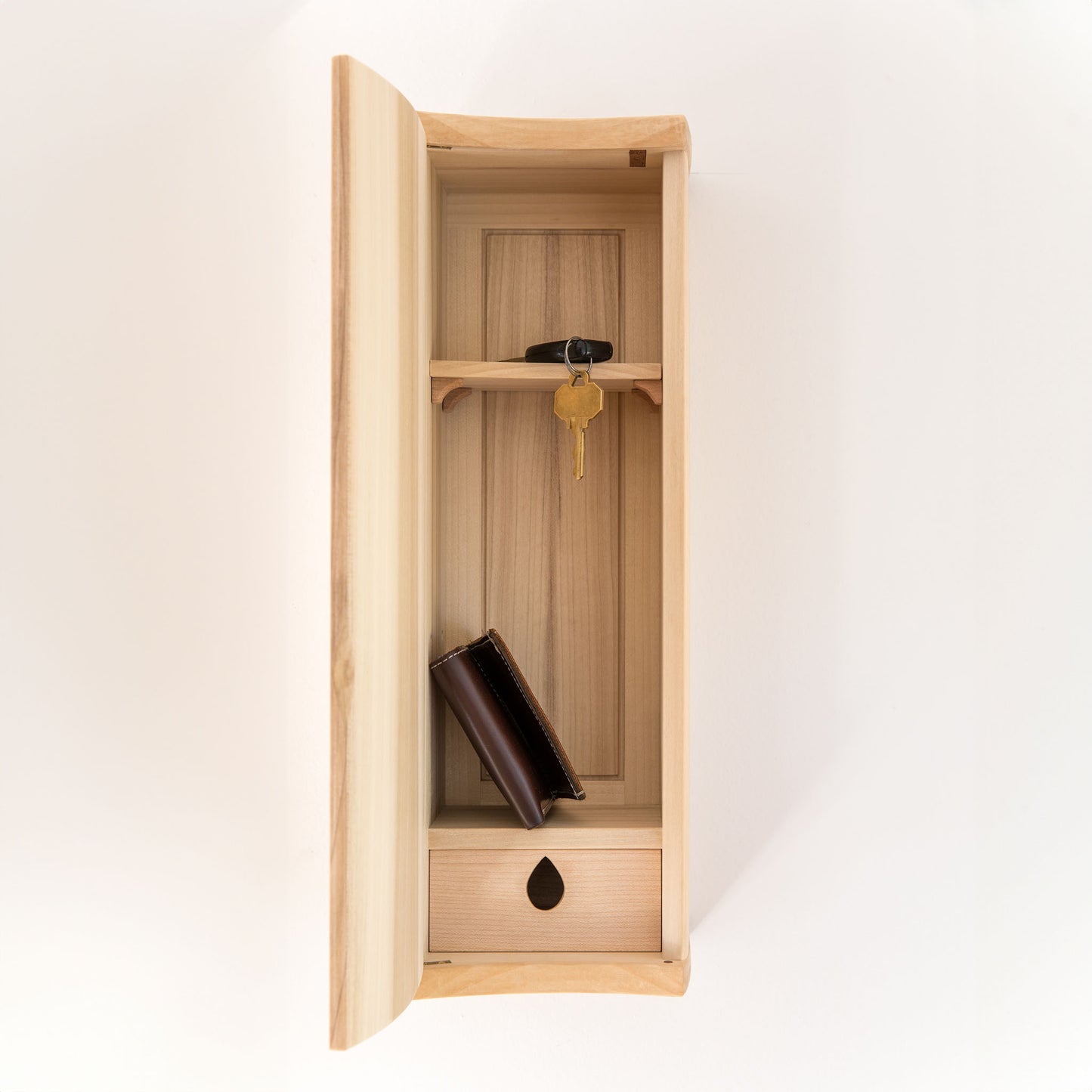 Poplar Wood Wall Cabinet