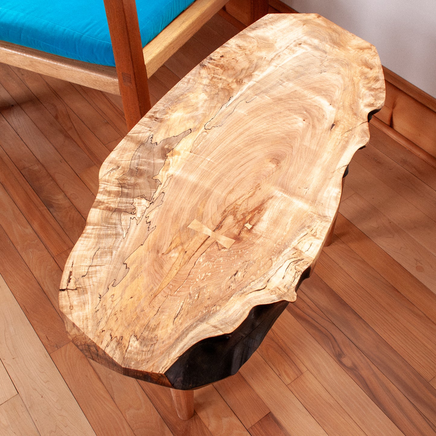 Maine Maple Live-edge Occasional Table