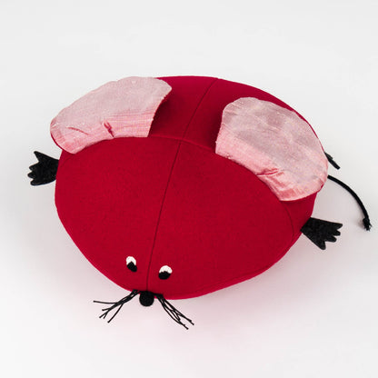 Mousie Stuffed Animal | Red