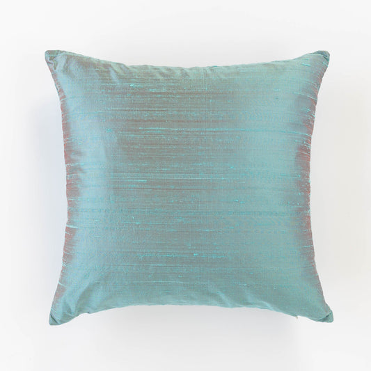 Dupioni Silk Throw Pillow Cover | Sunset