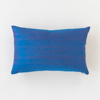 Dupioni Silk Throw Pillow Cover | Violet