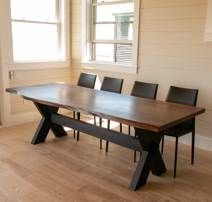 Walnut Live-edge Dining Table