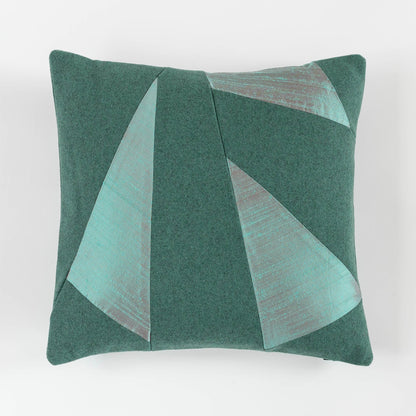 Wool + Silk Throw Pillow Cover | Mykonos