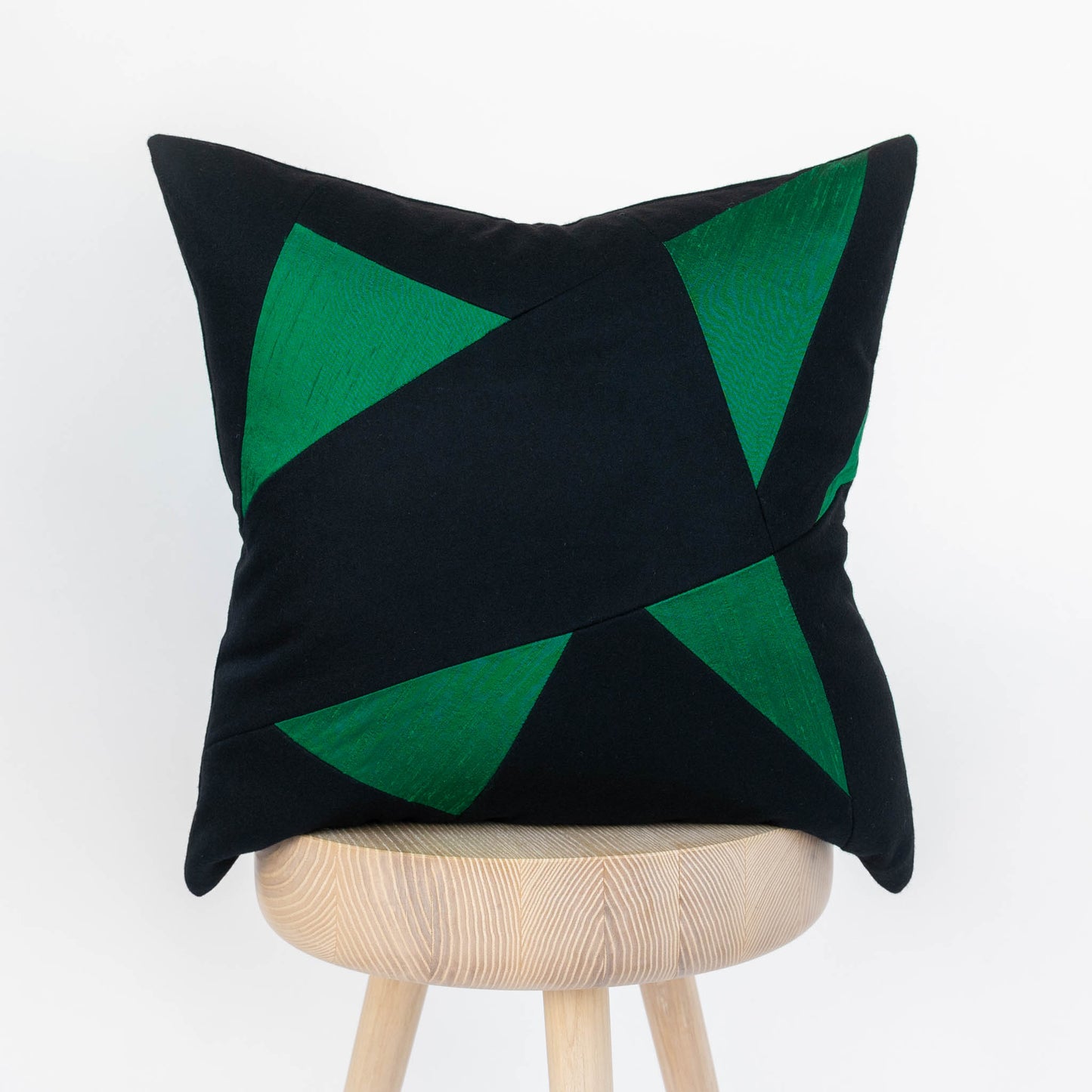 Wool + Silk Throw Pillow Cover | Pieces