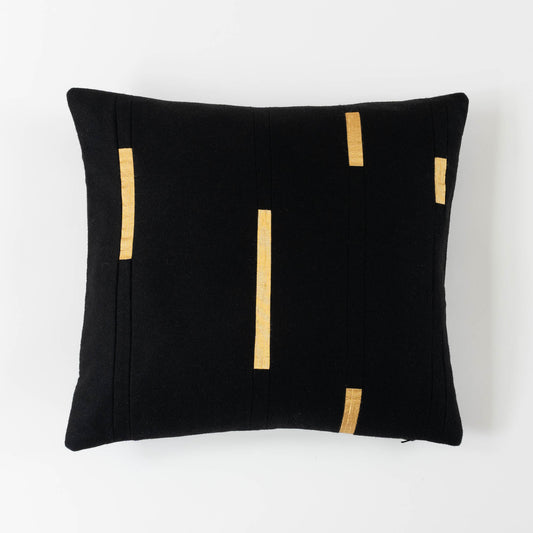 Wool + Silk Throw Pillow Cover | Rain