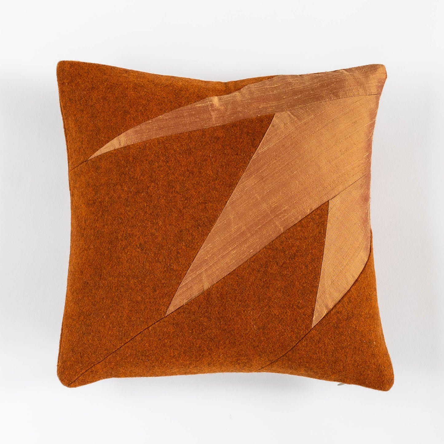 Wool + Silk Throw Pillow Cover | Rays