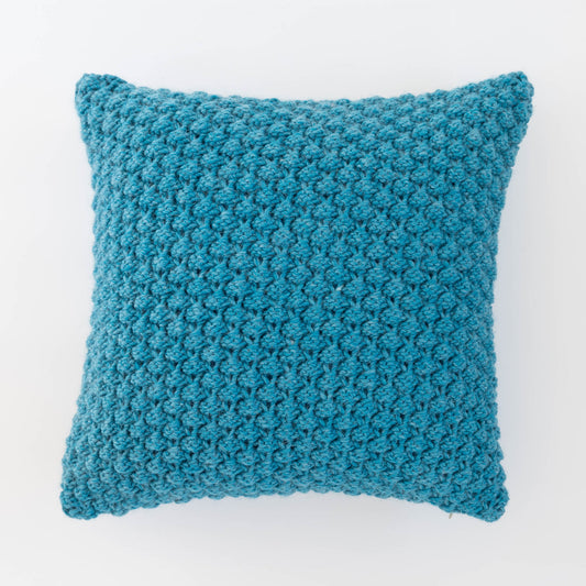 Knitted Wool Throw Pillow Cover | Ocean